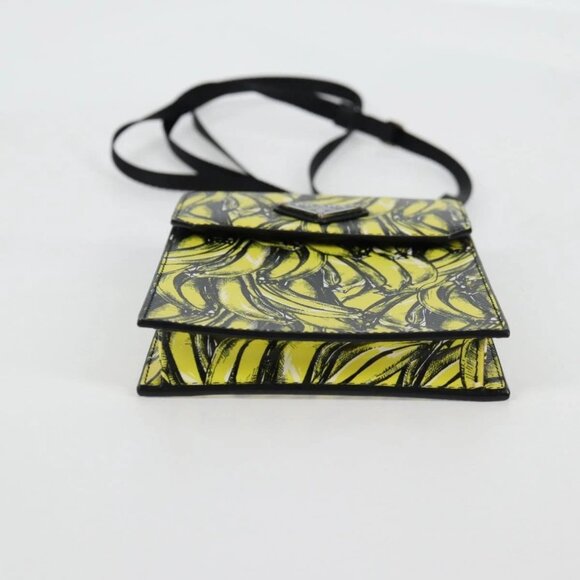 PRADA Smartphone Case Pouch Safiano Yellow 2ZH068 Auth 139022M - Picture 7 of 16